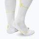 CEP Heartbeat pánske kompresné bežecké ponožky biele WP30PC2 7