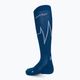 CEP Heartbeat modré pánske kompresné bežecké ponožky WP30NC2 2
