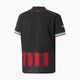 Detské futbalové tričko PUMA ACM Home Jersey Replica čierno-červené 765826 1 2