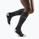 Pánske kompresné bežecké ponožky CEP Ultralight black/light grey 4