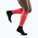 CEP Tall 4.0 pánske kompresné bežecké ponožky ružové/čierne 4