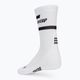 Dámske kompresné bežecké ponožky CEP 4.0 Mid Cut white 2