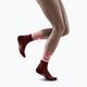 CEP Dámske kompresné bežecké ponožky 4.0 Mid Cut rose/dark red 5