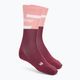 CEP Dámske kompresné bežecké ponožky 4.0 Mid Cut rose/dark red