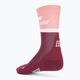 CEP Dámske kompresné bežecké ponožky 4.0 Mid Cut rose/dark red 2