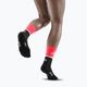CEP Dámske kompresné bežecké ponožky 4.0 Mid Cut ružová/čierna 6