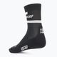 Dámske kompresné bežecké ponožky CEP 4.0 Mid Cut čierne 2