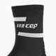 Dámske kompresné bežecké ponožky CEP 4.0 Mid Cut čierne 3