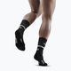 CEP Pánske kompresné bežecké ponožky 4.0 Mid Cut čierne 3