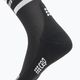 CEP Pánske kompresné bežecké ponožky 4.0 Mid Cut čierne 6