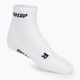 Dámske kompresné bežecké ponožky CEP 4.0 Low Cut White 2
