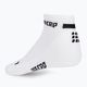 Dámske kompresné bežecké ponožky CEP 4.0 Low Cut White 3