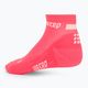 Dámske kompresné bežecké ponožky CEP 4.0 Low Cut pink 5
