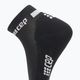 Dámske kompresné bežecké ponožky CEP 4.0 Low Cut čierne 6