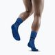 CEP Pánske kompresné bežecké ponožky 4.0 Mid Cut modré 7