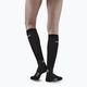 Dámske kompresné ponožky CEP Infrared Recovery black/black 8