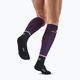 Dámske kompresné bežecké ponožky CEP Tall 4.0 fialové/čierne 6