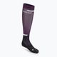 Dámske kompresné bežecké ponožky CEP Tall 4.0 fialové/čierne 2