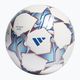 adidas UCL League 23/24 futbalová biela/strieborná metalíza/jasná azúrová/kráľovská modrá veľkosť 5 2