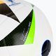 adidas Fussballiebe Trainig Euro 2024 futbalová biela/čierna/svetlomodrá veľkosť 4 3