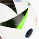 adidas Fussballiebe Trainig Euro 2024 futbalová biela/čierna/svetlomodrá veľkosť 5 3