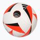Futbalová lopta adidas Fussballiebe Club biela/solárne červená/čierna veľkosť 5 4