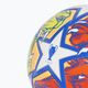 Futbalová lopta adidas UCL League Junior 290 23/24 white/glow blue/flash orange rozmiar 4 2