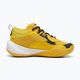 Detská basketbalová obuv PUMA Playmaker Pro JR  yellow sizzle/puma blackl 3