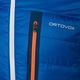Pánska hybridná bunda Ortovox Swisswool Piz Boval modrá obojstranná 6114100041 5