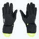 Pánske rukavice na zoskok padákom ORTOVOX Fleece Grid Cover black raven 3