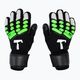T1TAN Toxic Beast detské brankárske rukavice čierno-zelené 202114-04