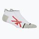 Ponožky ASICS Light Single Tab brilliant white/red snapper