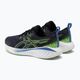 ASICS Gel-Cumulus 25 GS detská bežecká obuv black/electric lime 4