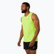 Pánske bežecké tielko ASICS Core Singlet safety yellow 4