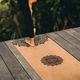 Yoga Design Lab Cork 3,5 mm hnedá podložka na jogu Mandala Black 8
