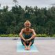 Yoga Design Lab Combo podložka na jogu 3,5 mm modrá Mandala tyrkysová 6
