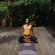 Yoga Design Lab Combo Cestovná podložka na jogu 1,5 mm čierna Mandala Black 5