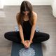 Yoga Design Lab Combo podložka na jogu 3,5 mm tmavomodrá Mandala Sapphire 5
