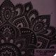 Yoga Design Lab Infinity podložka na jogu 5 mm fialová Mandala Burgundy 10