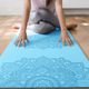 Yoga Design Lab Flow Pure 6 mm modrá podložka na jogu Mandala Aqua 6