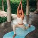 Yoga Design Lab Curve podložka na jogu 3,5 mm tyrkysová Mandala Tyrkysová 14