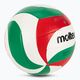 Volejbalová lopta Molten V5M2500-5 biela/zelená/červená veľkosť 5 2