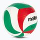 Volejbalová lopta Molten V5M2000-5 biela/zelená/červená veľkosť 5 2