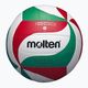 Volejbalová lopta Molten V5M1500-5 biela/zelená/červená veľkosť 5 4