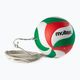 Molitanová farebná volejbalová lopta s gumičkou V5M9000-T veľkosť 5 3