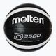 Molten basketball B6D3500-KS black/silver veľkosť 6 4