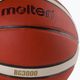 Roztavený basketbalový kôš hnedej farby B5G3000 3