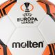 Molten UEFA Europa League 2021/22 bielo-oranžová futbalová lopta F5U5000-12 veľkosť 5 3