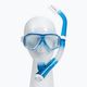Potápačská súprava TUSA Maska + šnorchel SPLENDIVE modrá UC-7519 CB 2
