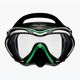 TUSA Paragon S Mask potápačská maska čierno-zelená M-1007 2